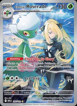 Cynthia's Roserade card photo