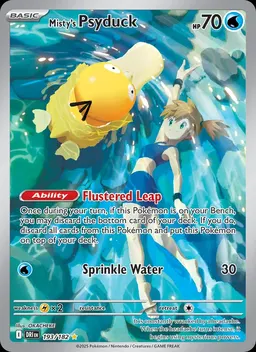 Misty's Psyduck card photo