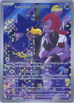 Team Rocket's Murkrow #200