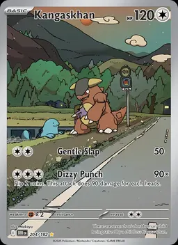 Kangaskhan card photo