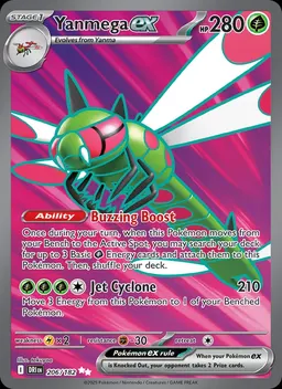 Yanmega ex card photo