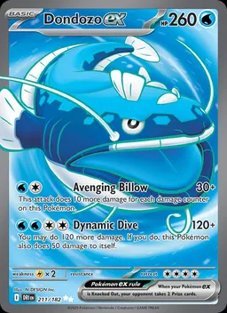Dondozo ex card photo