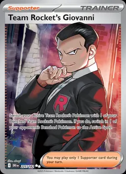 Team Rocket's Giovanni #225