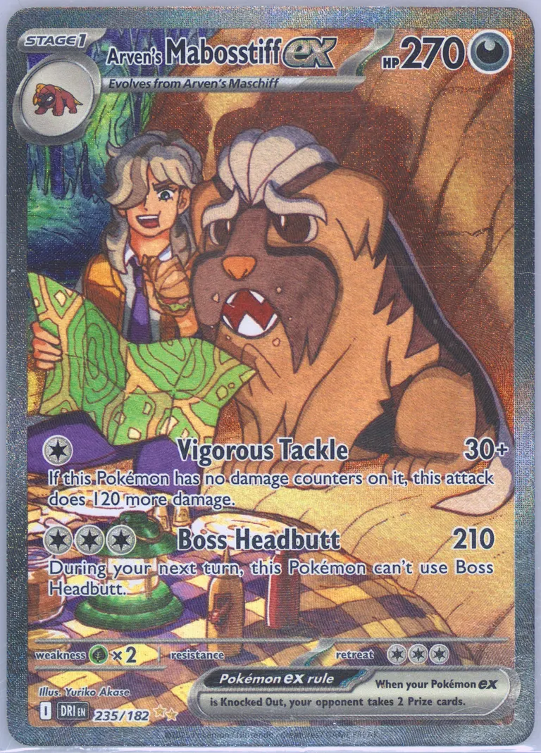 Arven's Mabosstiff ex card photo
