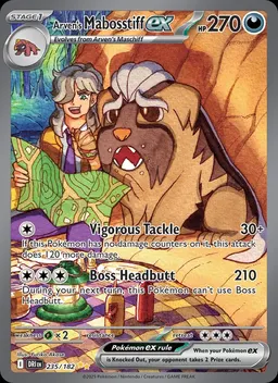 Arven's Mabosstiff ex card photo