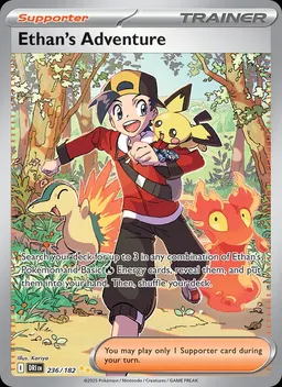 Ethan's Adventure card photo