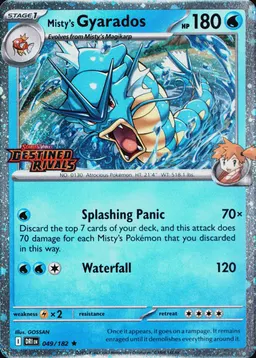 Misty's Gyarados #49