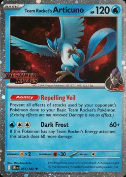 Team Rocket's Articuno #51