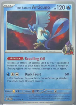 Team Rocket's Articuno #51