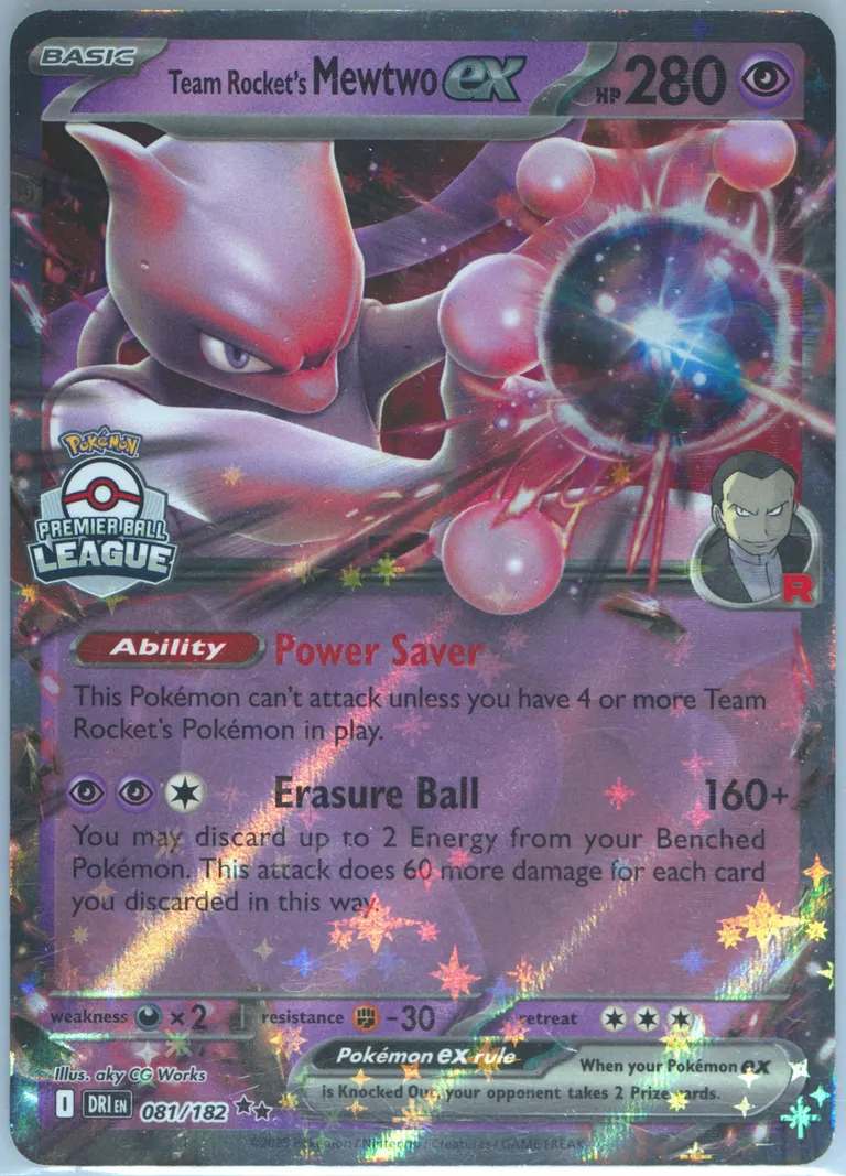 Team Rocket's Mewtwo ex #81, Destined Rivals