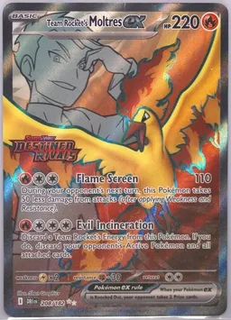 Team Rocket's Moltres ex #208
