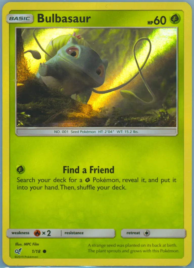 Bulbasaur card photo