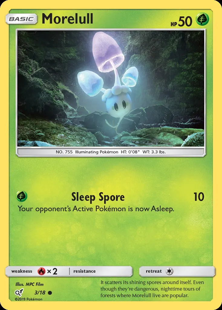 Morelull card photo
