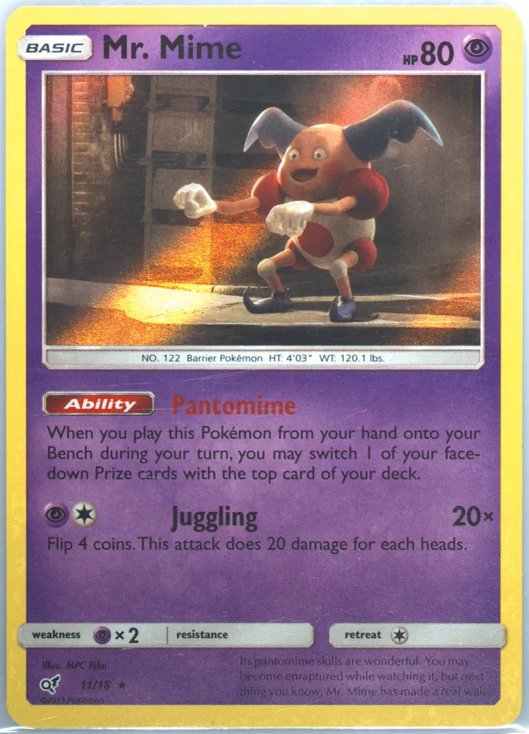 Mr. Mime card photo