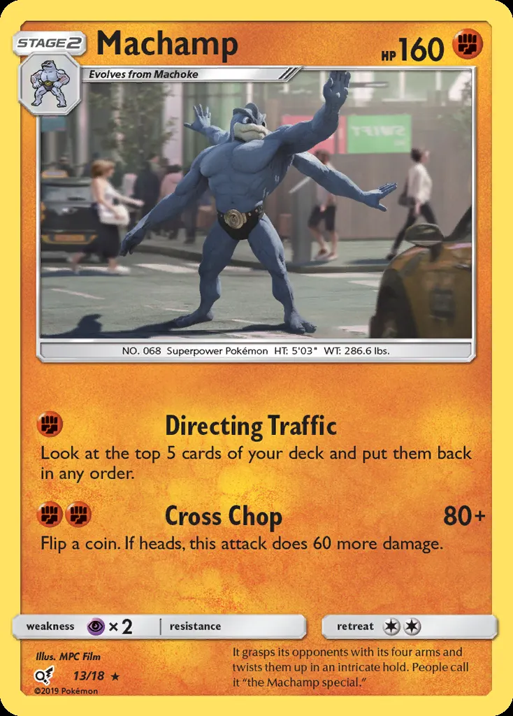 Machamp card photo