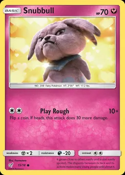 Snubbull card photo