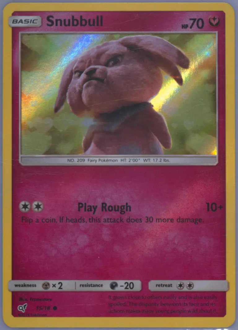 Snubbull card photo