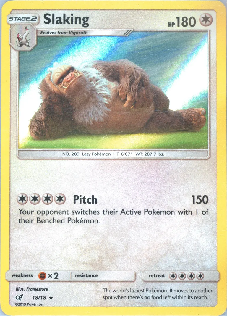 Slaking card photo