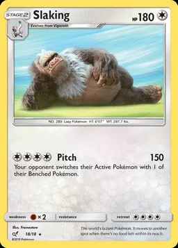 Slaking card photo