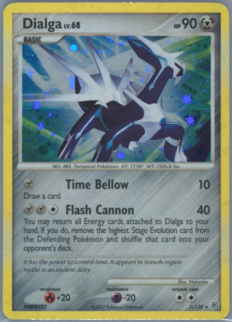 Dialga card photo