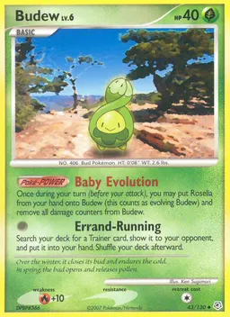 Budew card photo