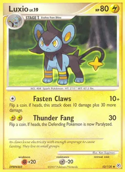 Luxio card photo