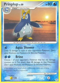 Prinplup card photo