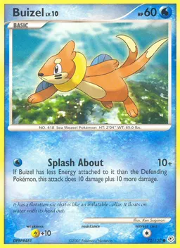 Buizel card photo