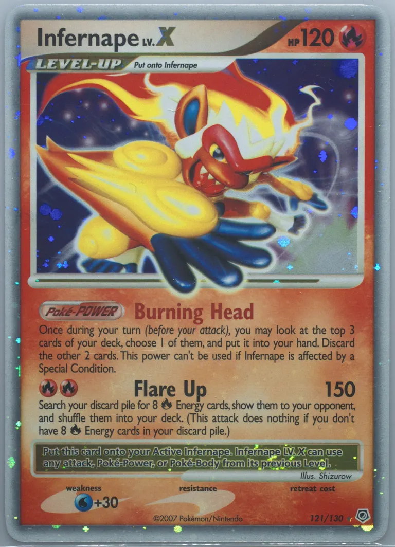 Infernape card photo