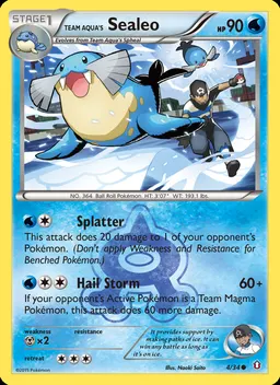 Team Aqua's Sealeo #4