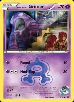 Team Aqua's Grimer #7