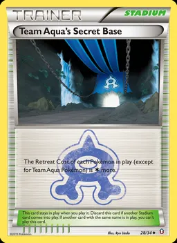 Team Aqua's Secret Base #28