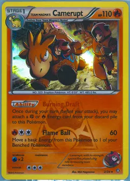 Team Magma's Camerupt #2