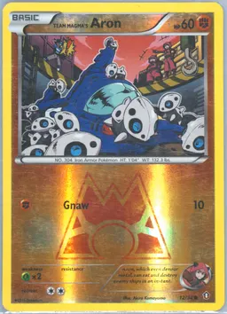 Team Magma's Aron #12