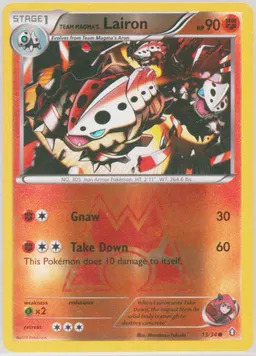 Team Magma's Lairon #13