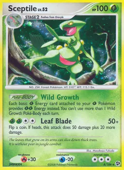 Sceptile card photo
