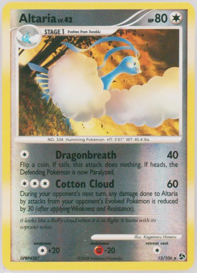 Altaria card photo