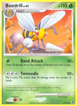 Beedrill card photo