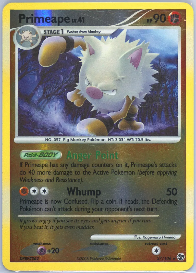 Primeape card photo