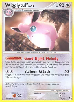 Wigglytuff card photo