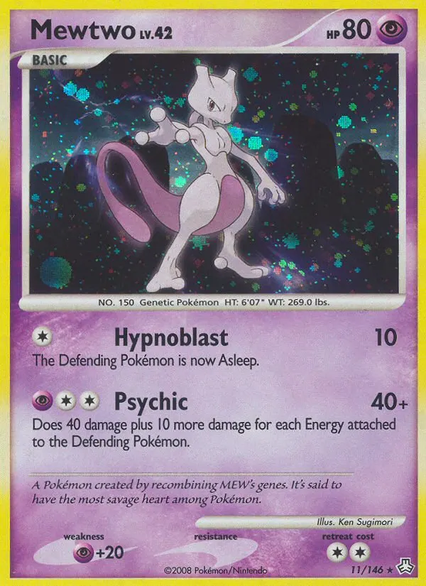 Mewtwo card photo