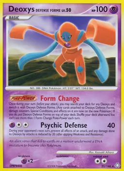 Deoxys Defense Forme #25