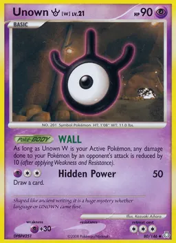 Unown W #80