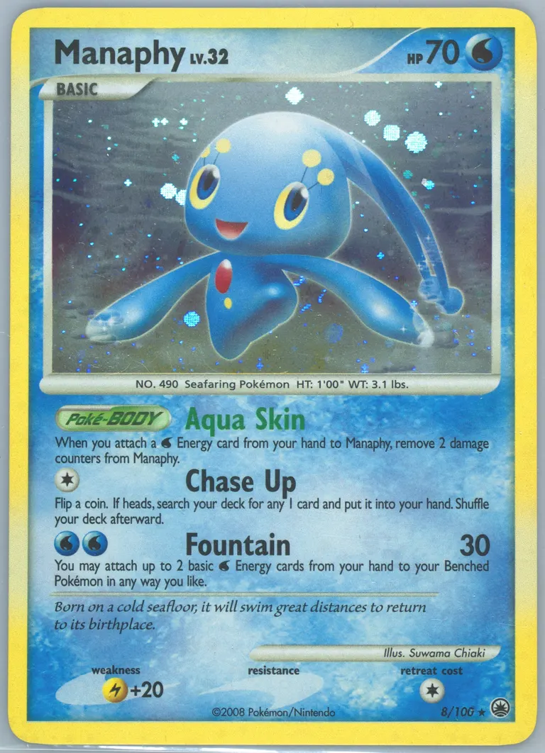 Manaphy card photo