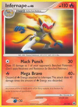 Infernape #22