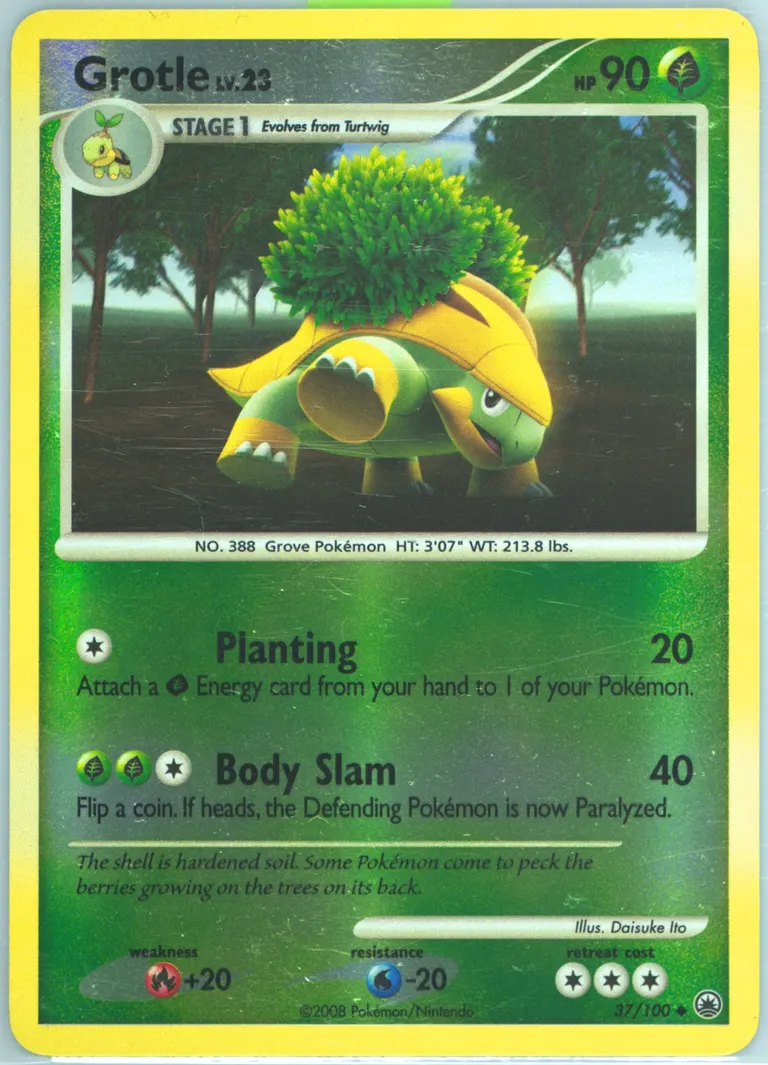 Grotle card photo