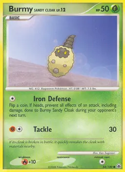 Burmy Sandy Cloak #54