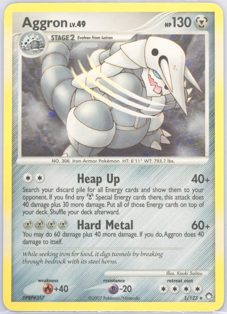 Aggron card photo
