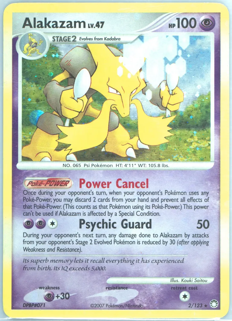 Alakazam card photo