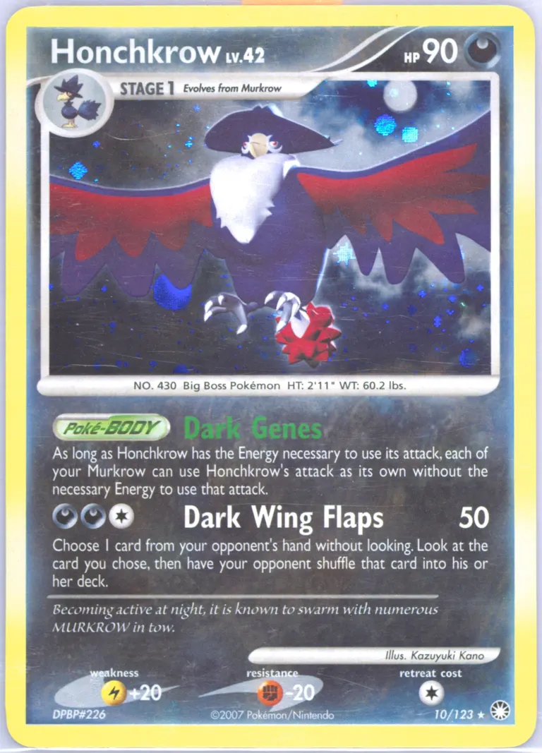 Honchkrow card photo
